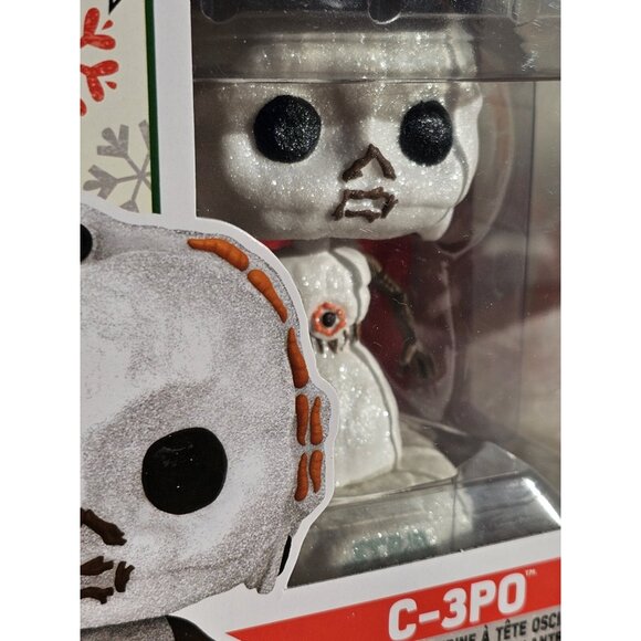 Funko Pop! C-3PO Christmas Bobble Head Figure #559 - Picture 8 of 8